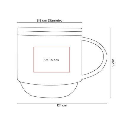 Taza kuldur – artículo promocional personalizado en Monterrey | PROMOTIENDA
