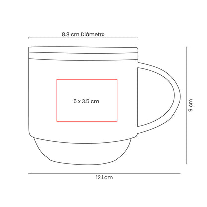 TAZA KULDUR - Imagen Vectorial
