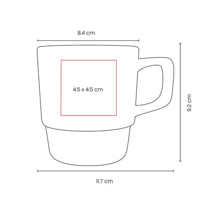 Taza radaid – artículo promocional personalizado en Monterrey | PROMOTIENDA