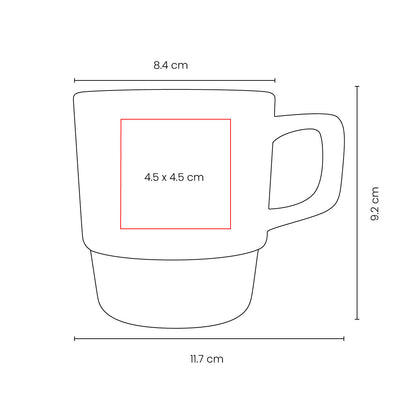 TAZA RADAID - Imagen Vectorial