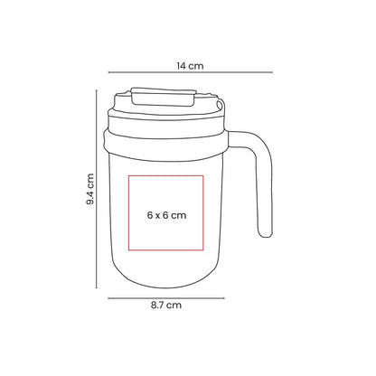 Taza sorata – artículo promocional personalizado en Monterrey | PROMOTIENDA
