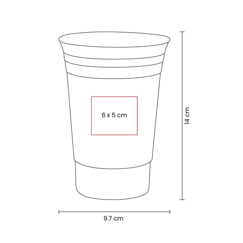 Vaso fiesta – artículo promocional personalizado en Monterrey | PROMOTIENDA