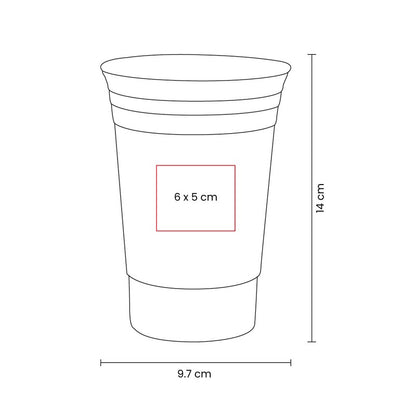 Vaso fiesta – artículo promocional personalizado en Monterrey | PROMOTIENDA