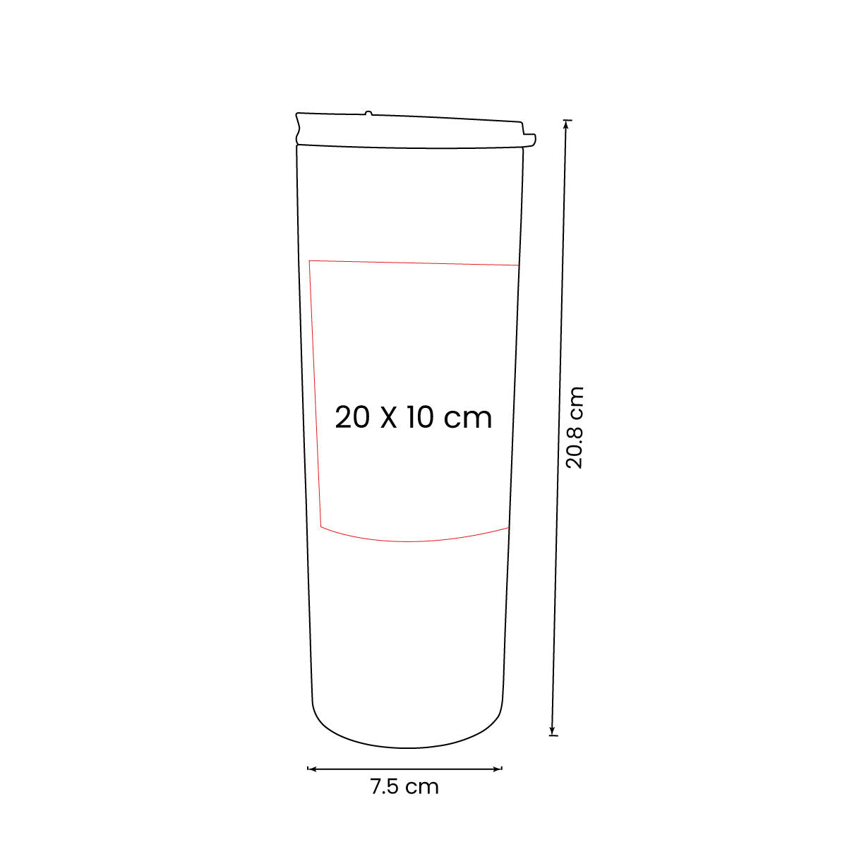 CANTWELL SUBLIMATION THERMOS
