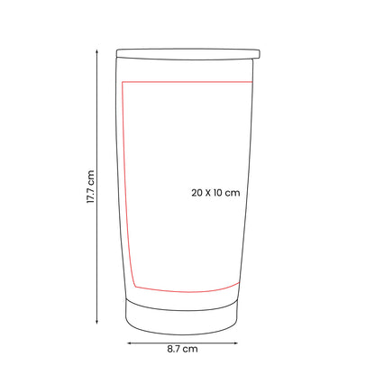 TERMO PARA SUBLIMAR HEALY - Imagen Vectorial