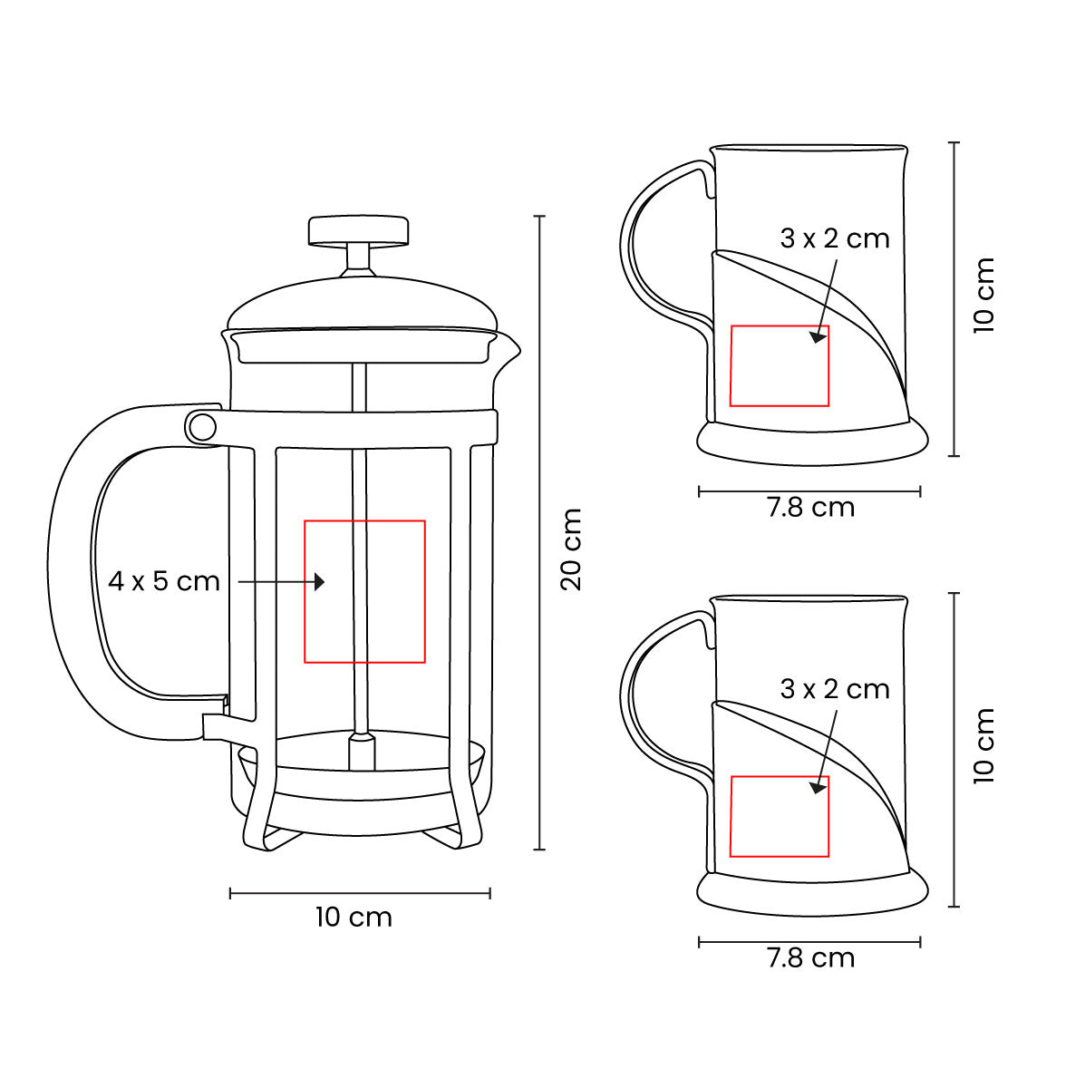 AJACCIO COFFEE SET