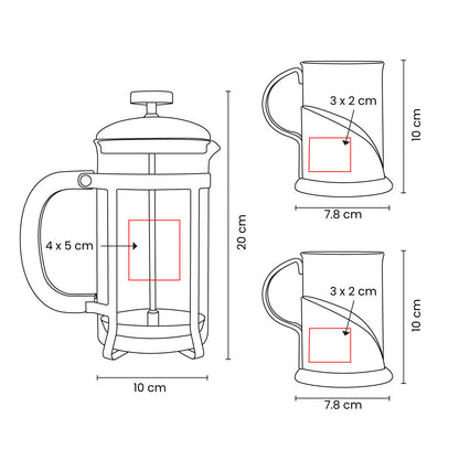 AJACCIO COFFEE SET