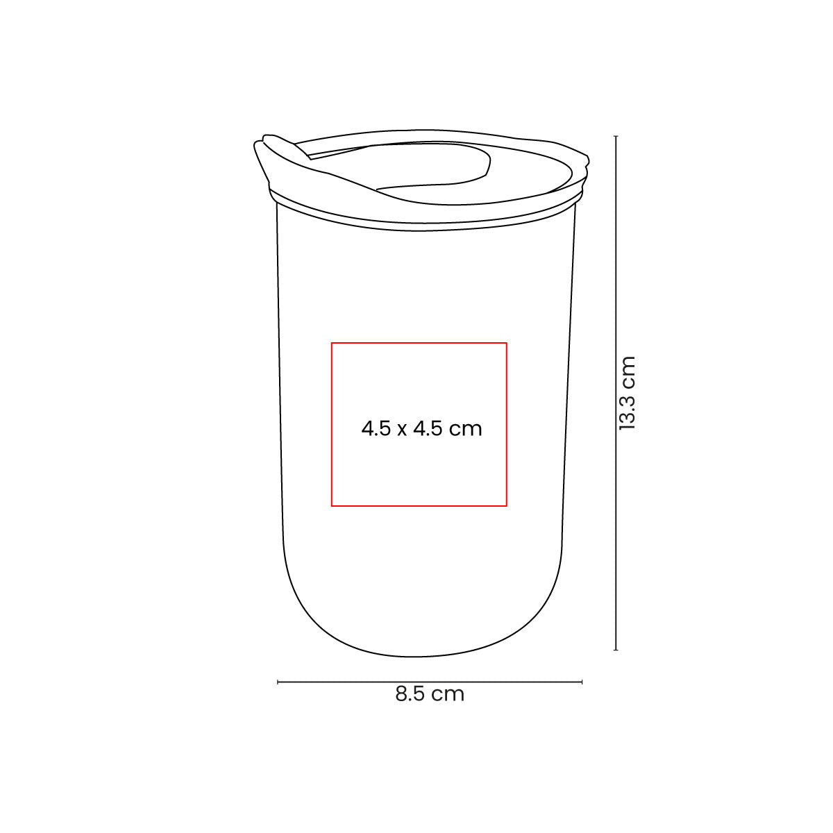 TERMO LATE - Imagen Vectorial