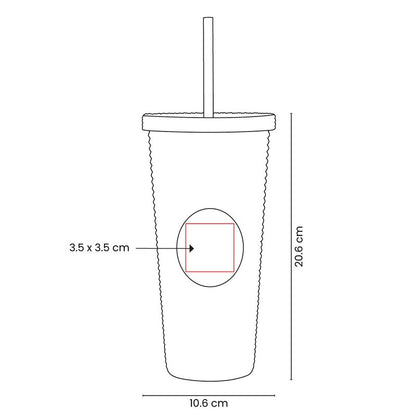 Vaso elmas – artículo promocional personalizado en Monterrey | PROMOTIENDA