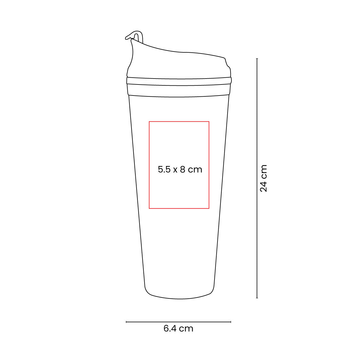 TERMO BUZLU - Imagen Vectorial