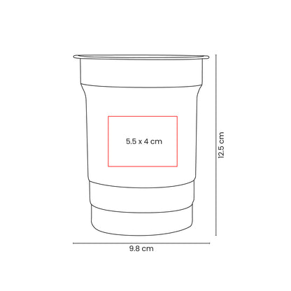 VASO PONG - Imagen Vectorial