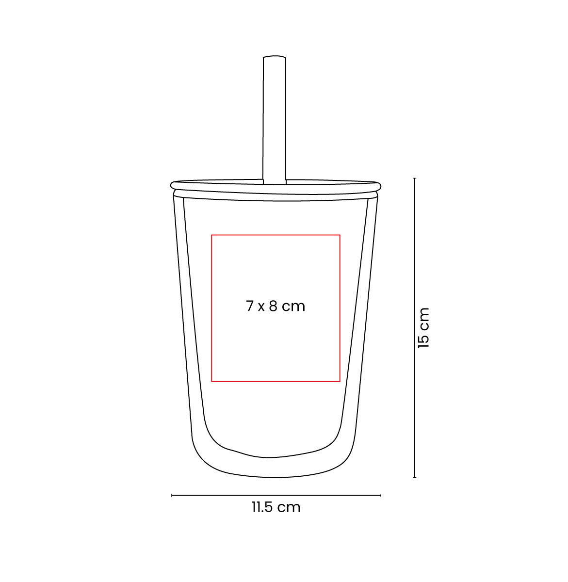 VASO ELISSA - Imagen Vectorial