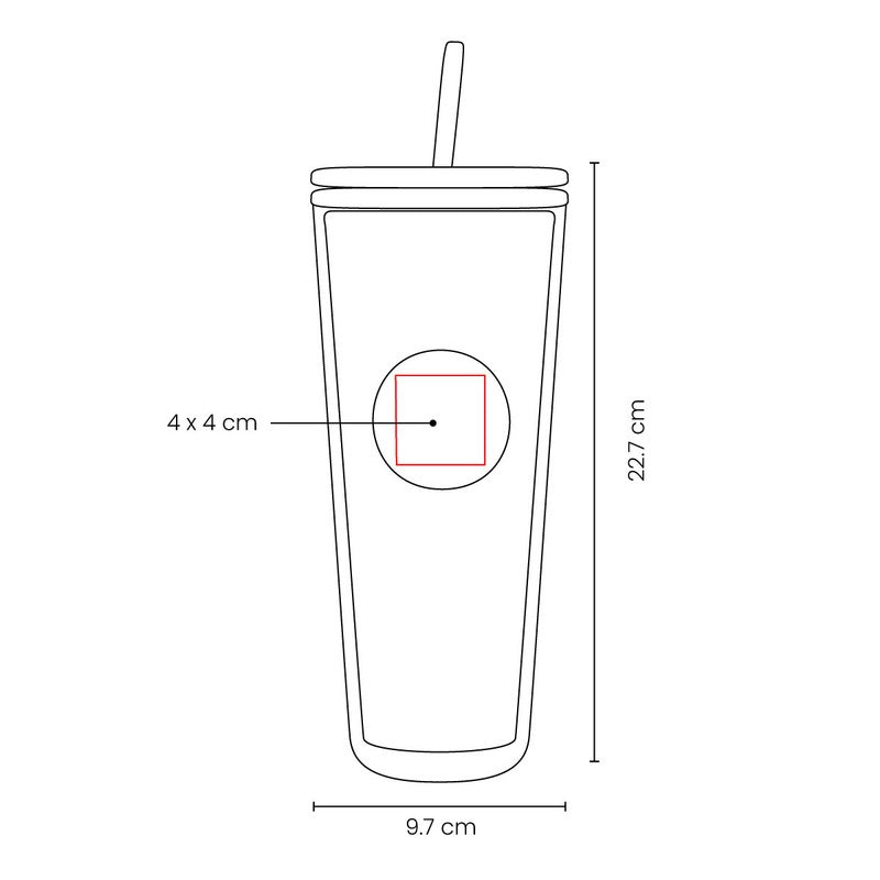 Vaso viiva – artículo promocional personalizado en Monterrey | PROMOTIENDA