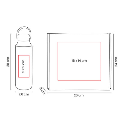 SET DE TERMO DACIO - Imagen Vectorial