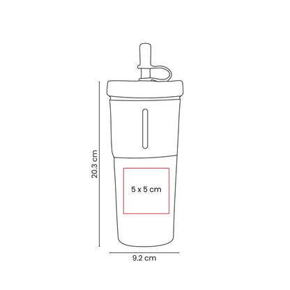 Vaso johor – artículo promocional personalizado en Monterrey | PROMOTIENDA