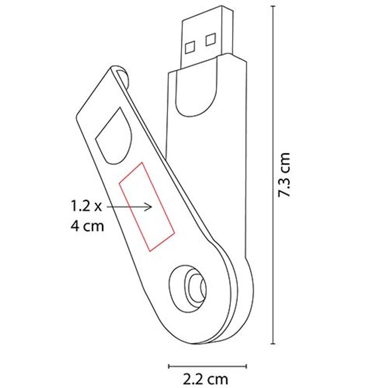 Usb gamka 16 gb – artículo promocional personalizado en Monterrey | PROMOTIENDA