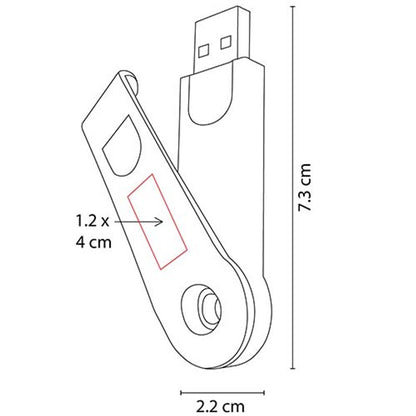 Usb gamka 16 gb – artículo promocional personalizado en Monterrey | PROMOTIENDA
