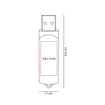 Usb tirreno 16 gb – artículo promocional personalizado en Monterrey | PROMOTIENDA