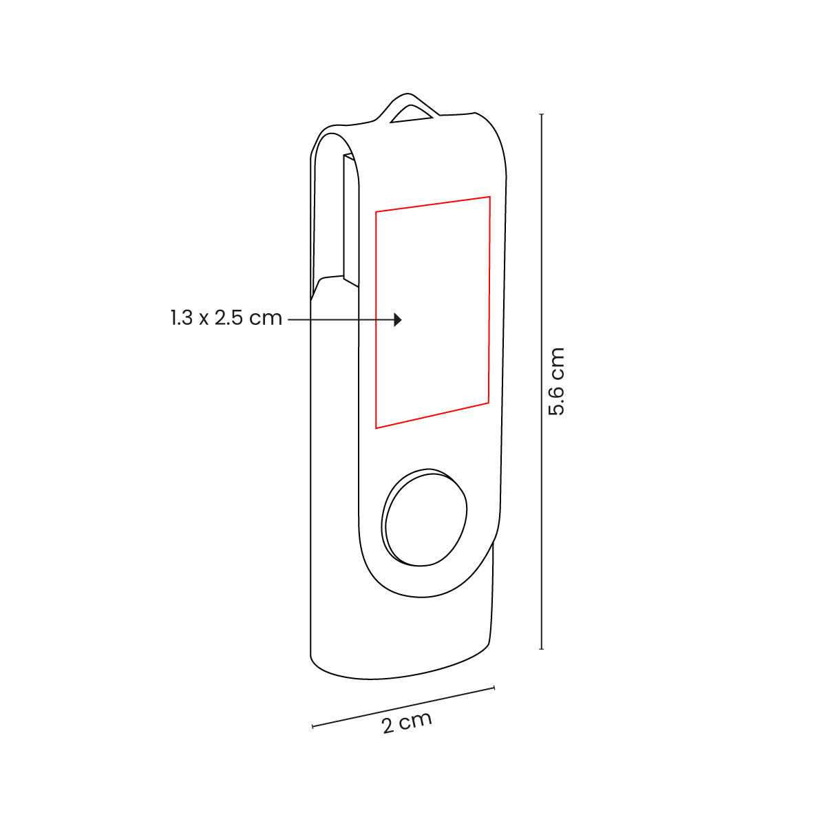 USB SELWIN 16 GB - Imagen Vectorial