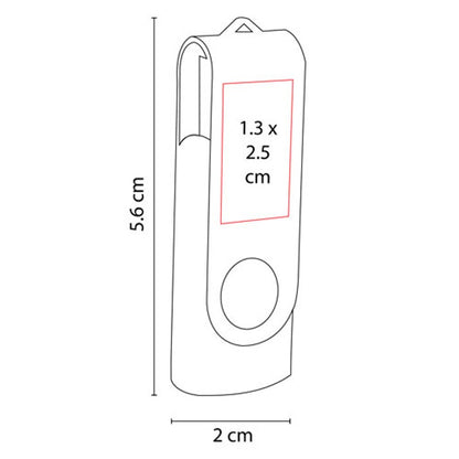Usb krasnodar 32 gb – artículo promocional personalizado en Monterrey | PROMOTIENDA
