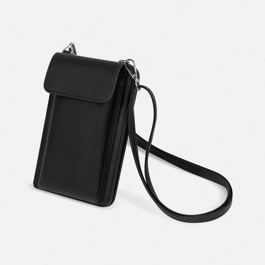 CARTERA PORTA PASAPORTE AVELINE - NEGRO  - img 1