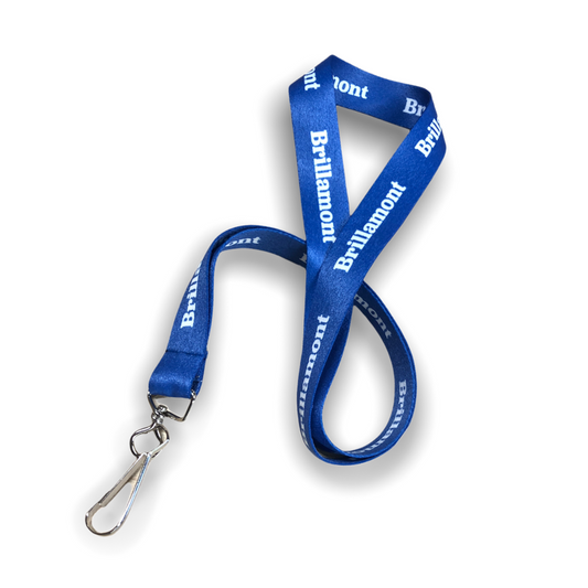 Badge holder with simple strap