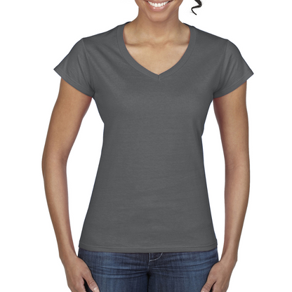 SOFTSTYLE LADY V T-SHIRT