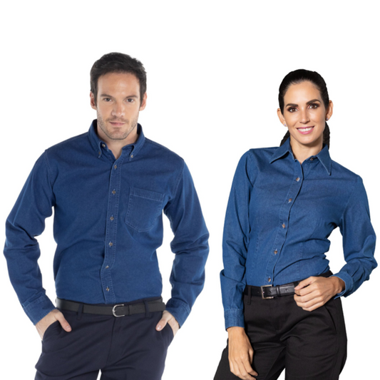 CAMISA MEZCLILLA ML