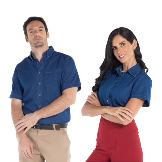 CAMISA MEZCLILLA